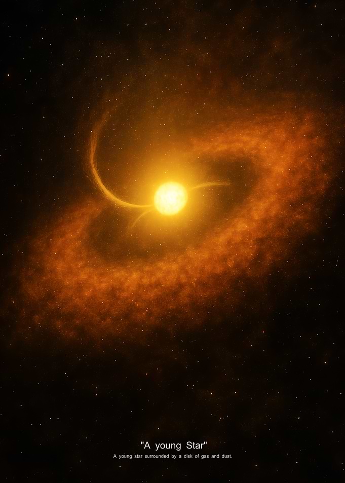 Young Star in Nebula