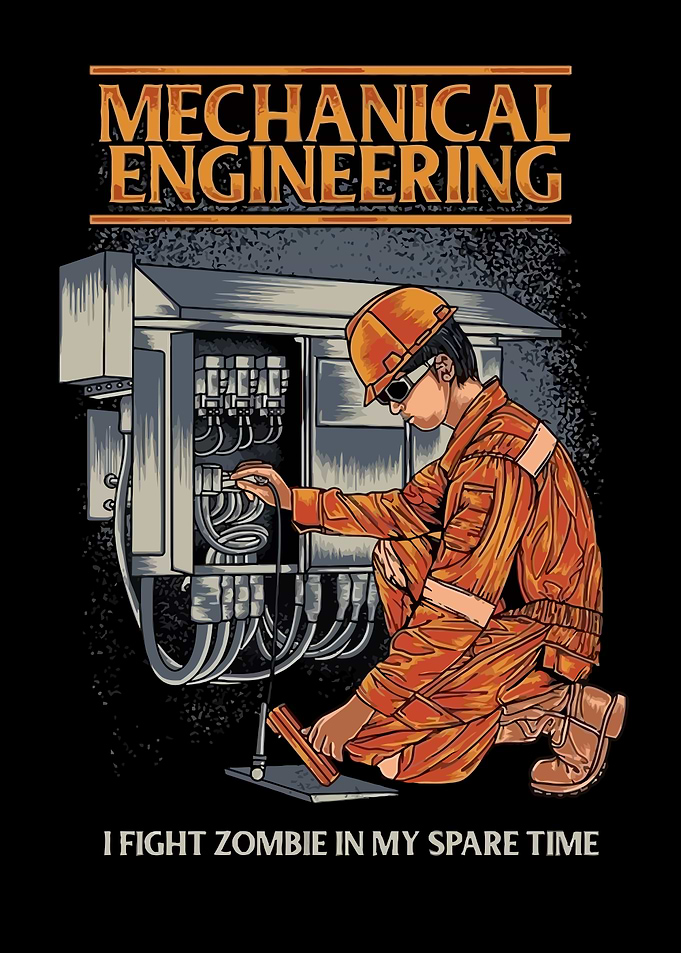 Mechanical Engineer Illustration