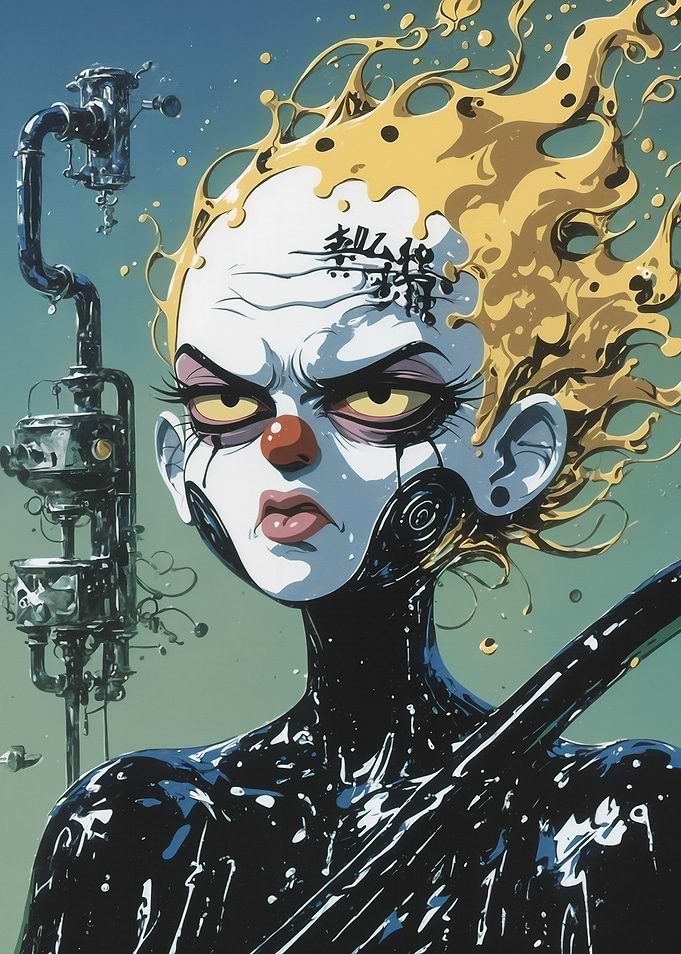 Cyberpunk Clown