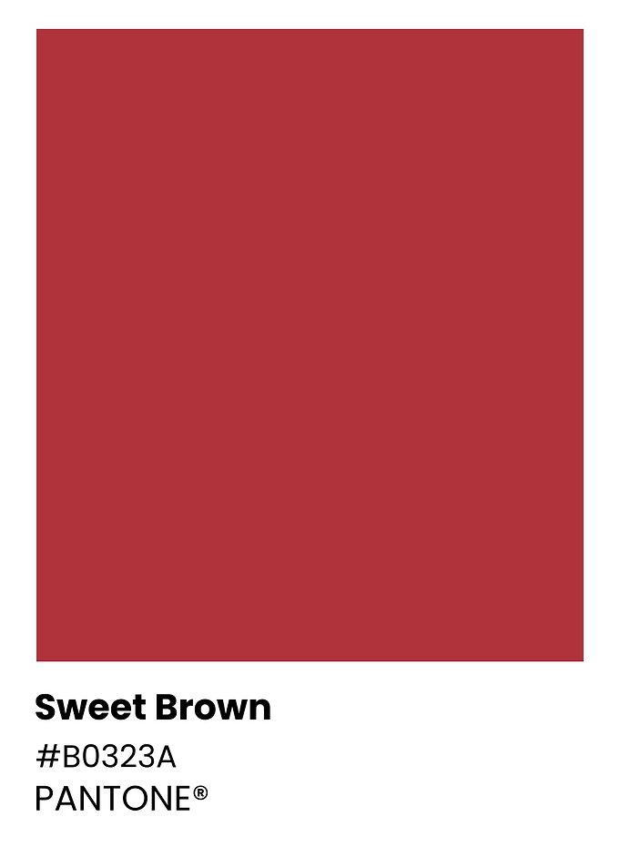 Pantone Sweet Brown Color