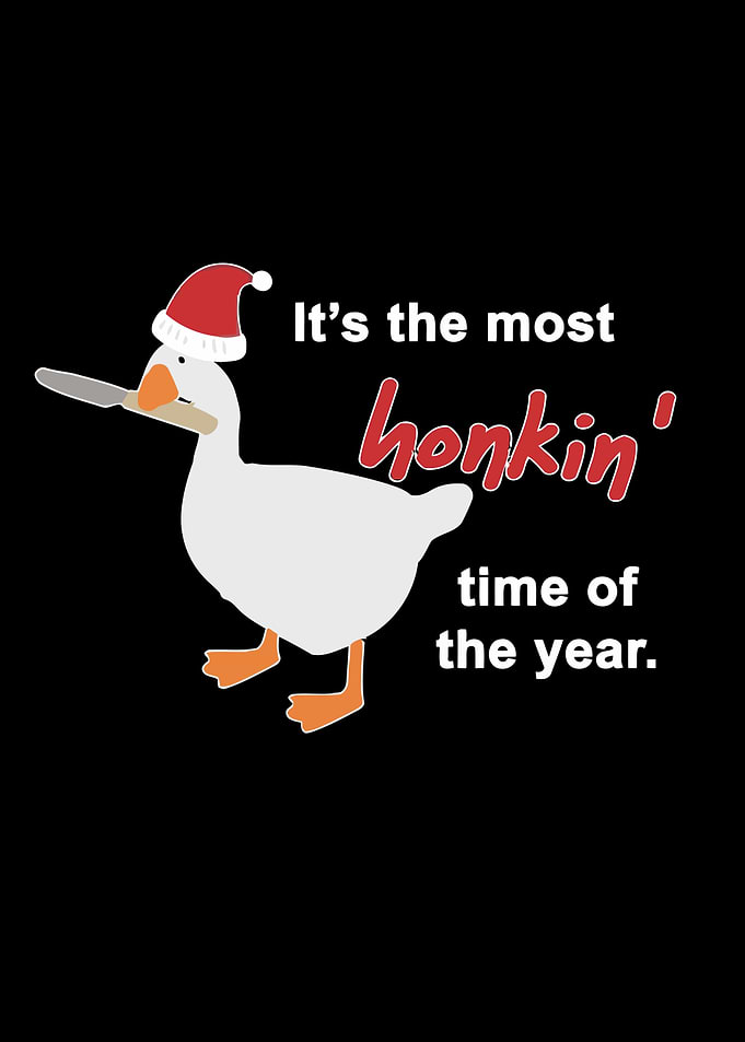 Honkin' Christmas Goose