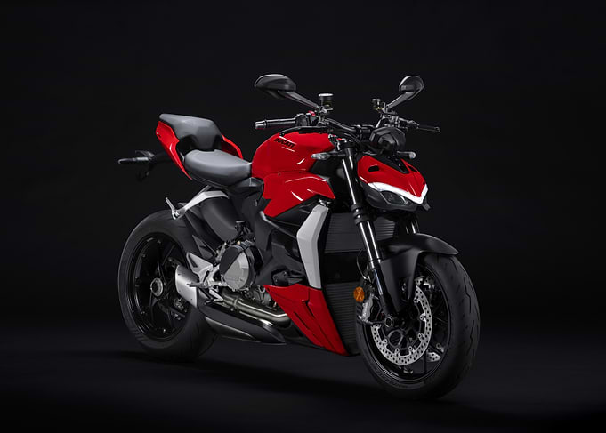Red Ducati Streetfighter V4