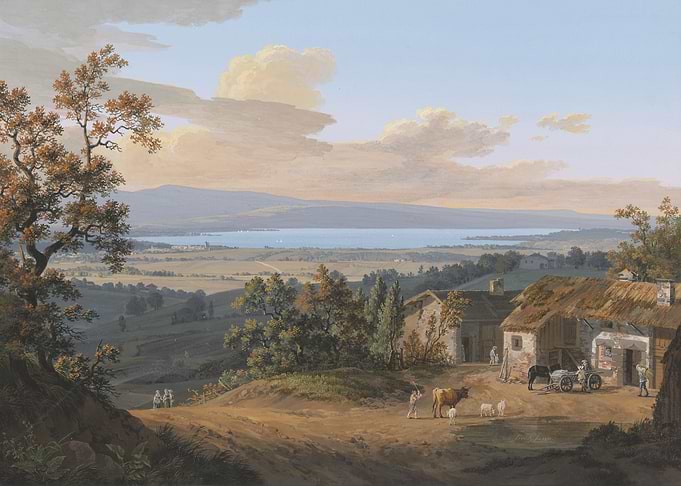 View of Lake Geneva