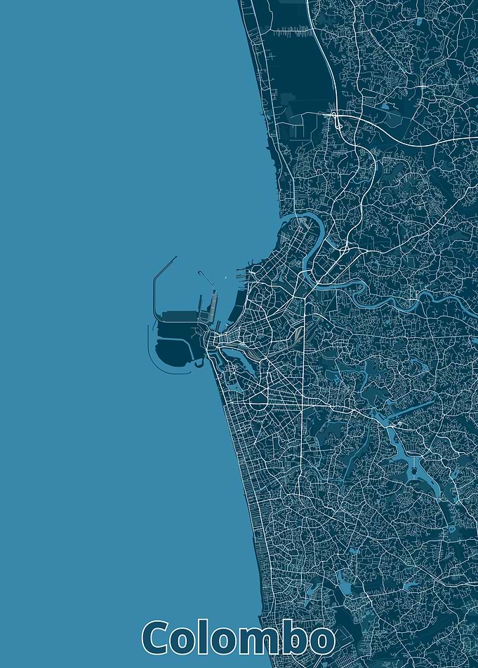 Colombo City Map