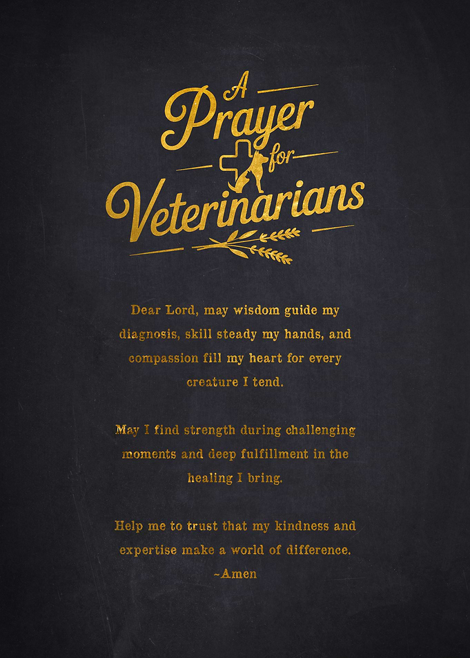 A Prayer for Veterinarians