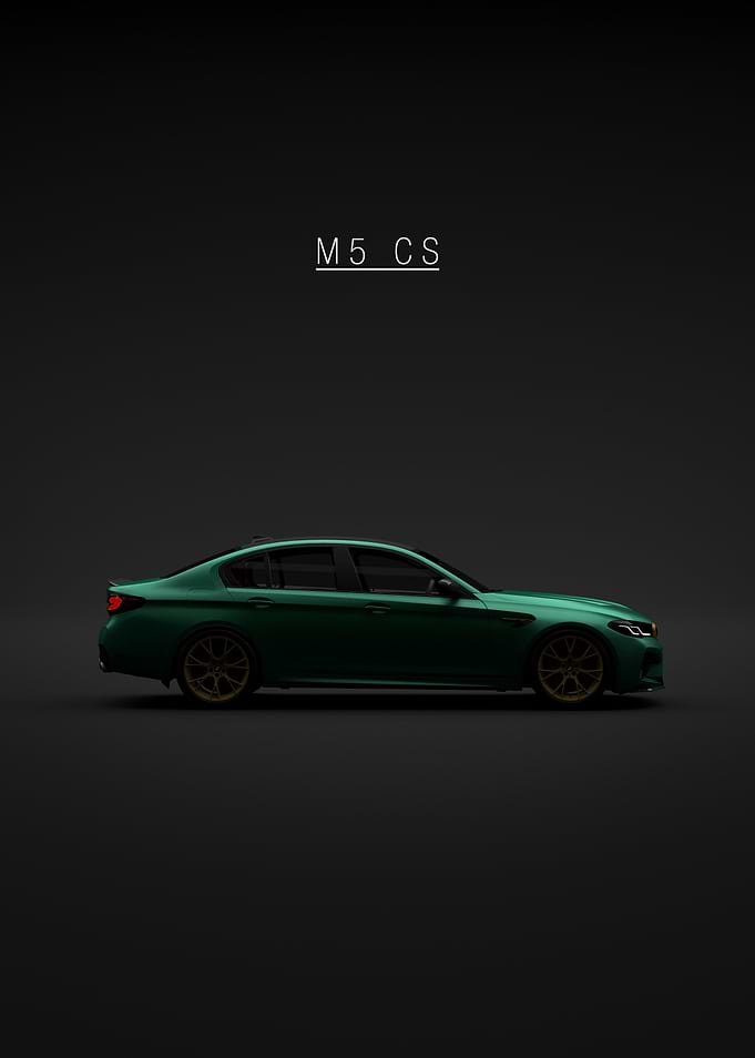 BMW M5 CS F90 - Green