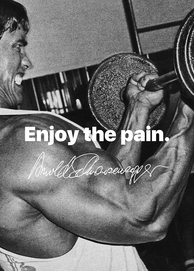 Arnold Schwarzenegger Inspirational Quote
