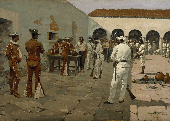 Execution in Courtyard