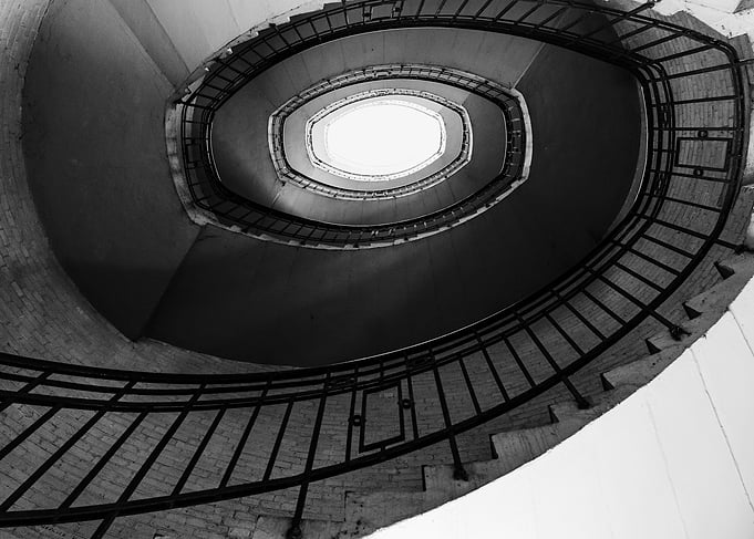 Spiral Staircase Upwards