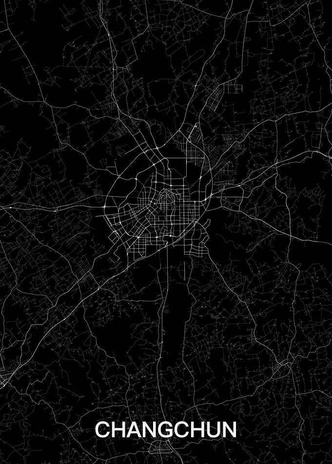 Changchun City Map
