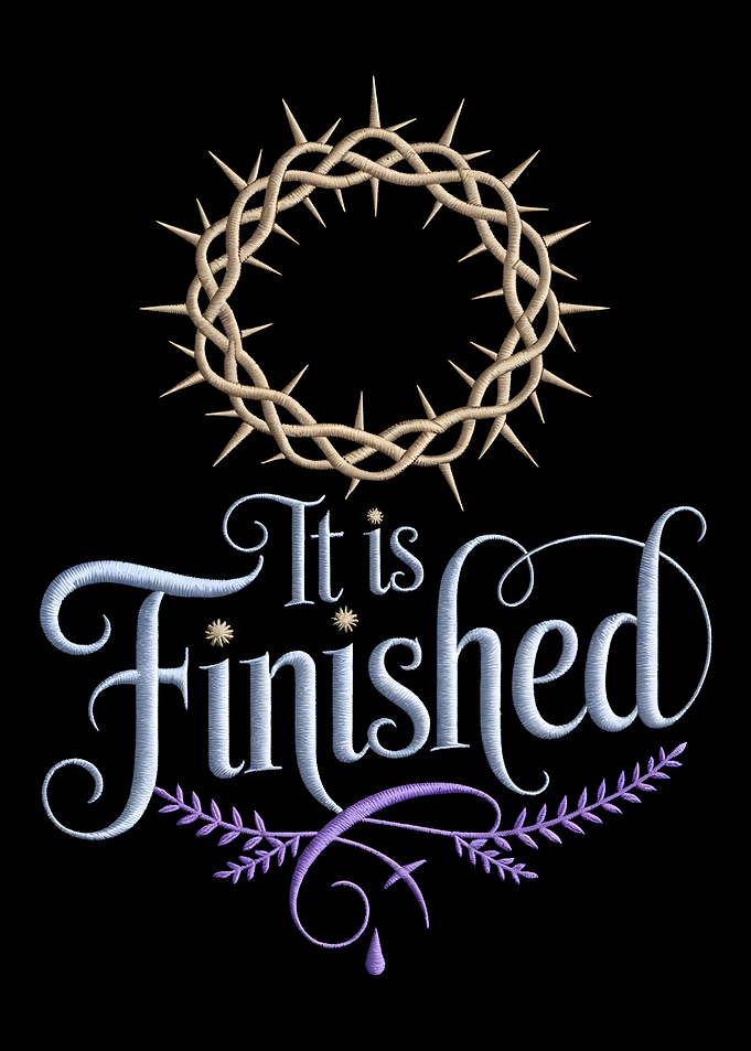 It is Finished Embroidery Design