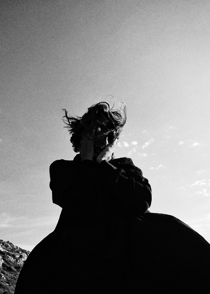 Silhouette in Wind