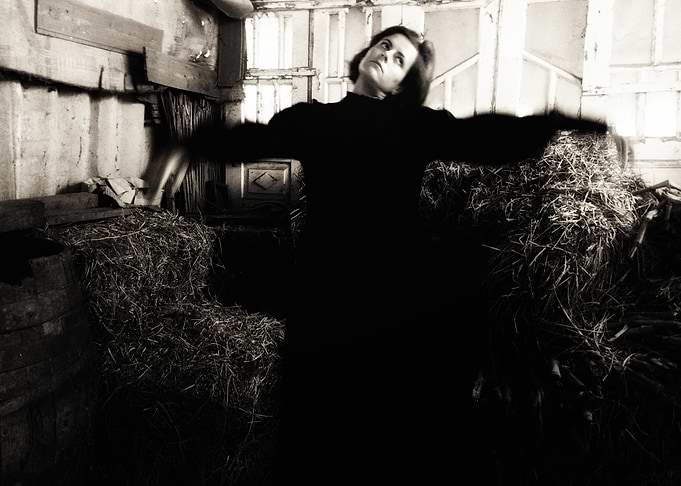 Woman in a Hayloft