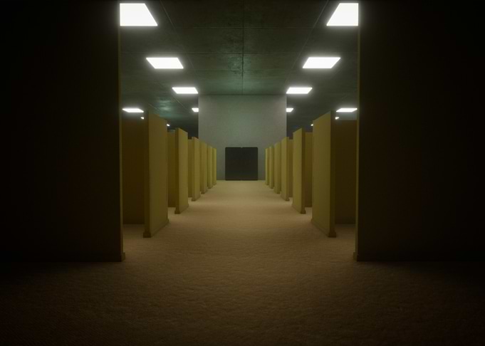 Minimalist Hallway