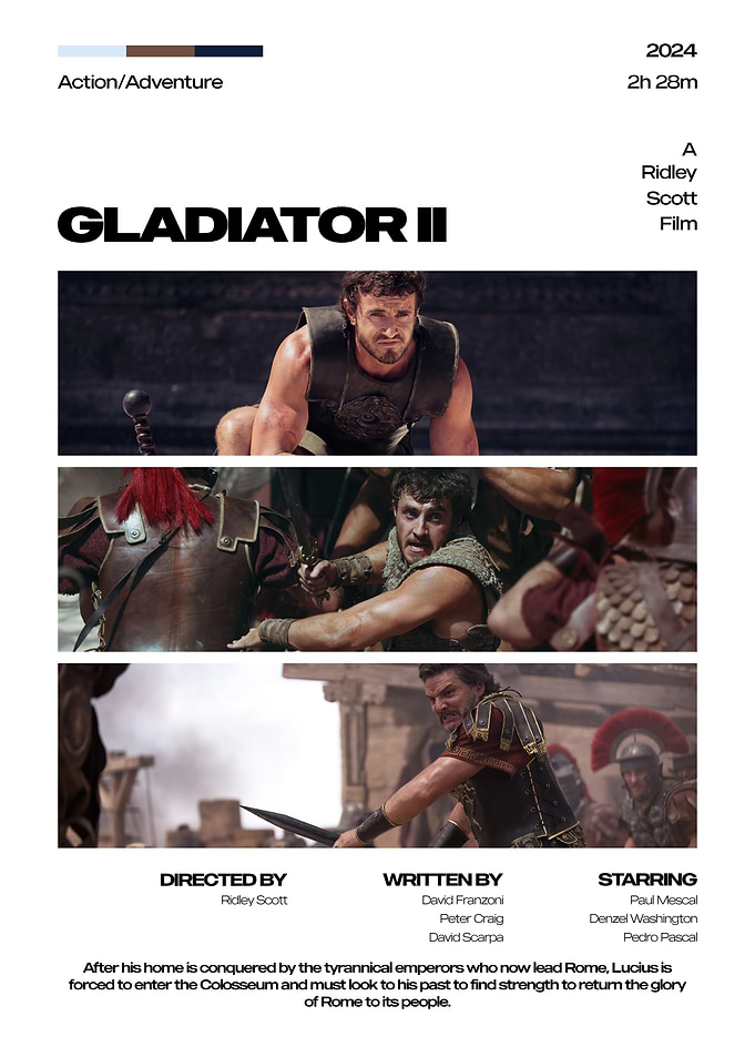 Gladiator II Movie Poster