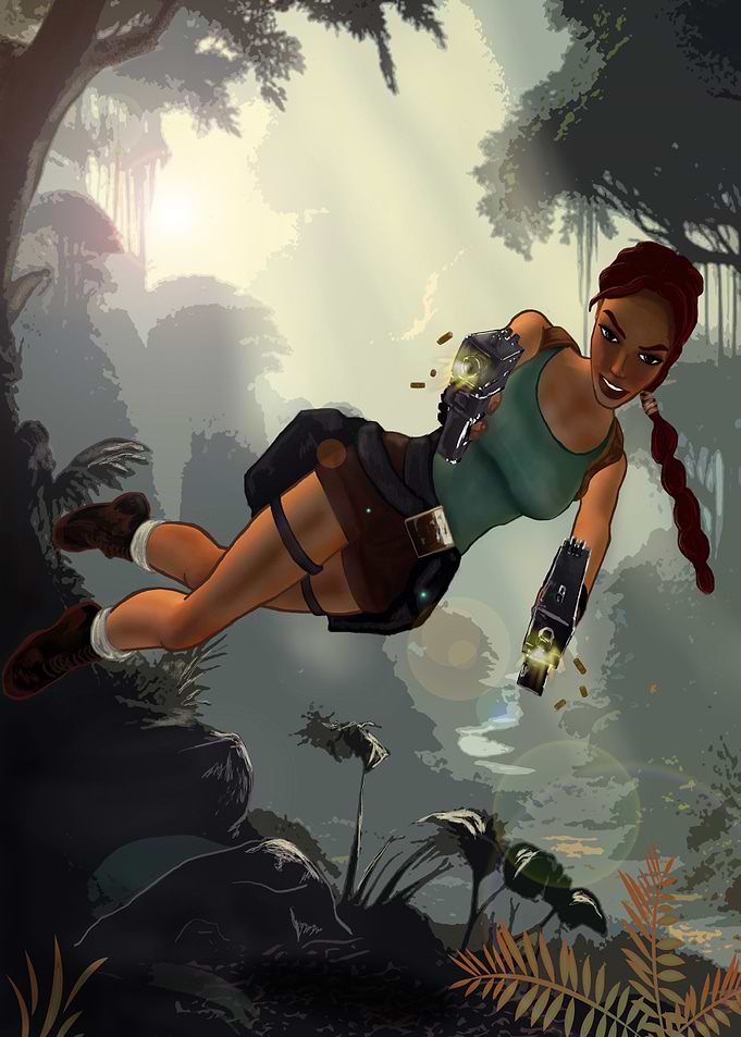 Lara Croft on here next adventure