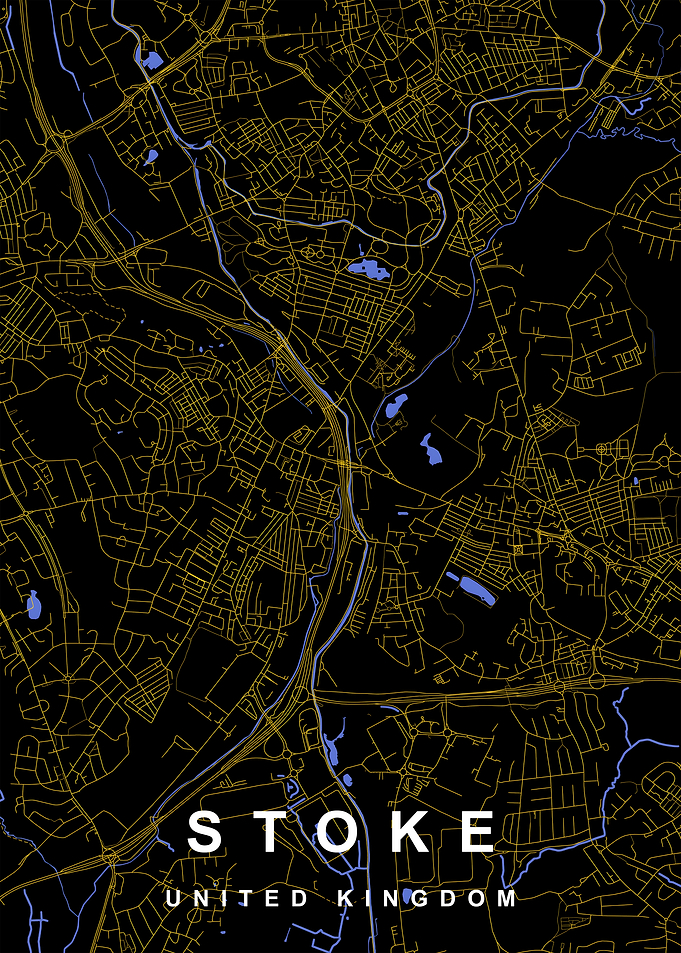 Stoke-on-Trent City Map