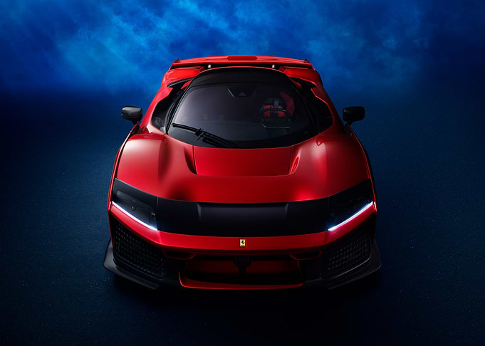 Red Sports Car Front View