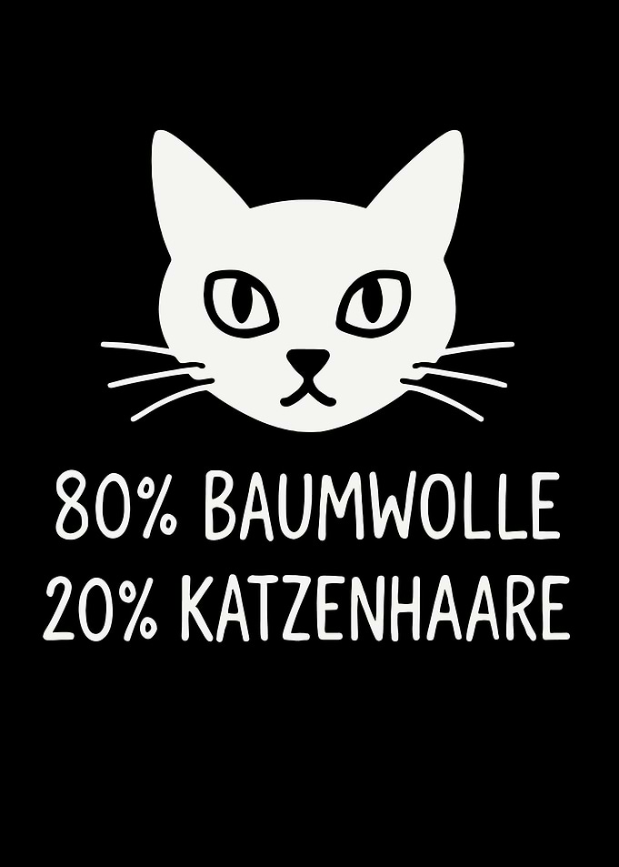 Cat Face with Text