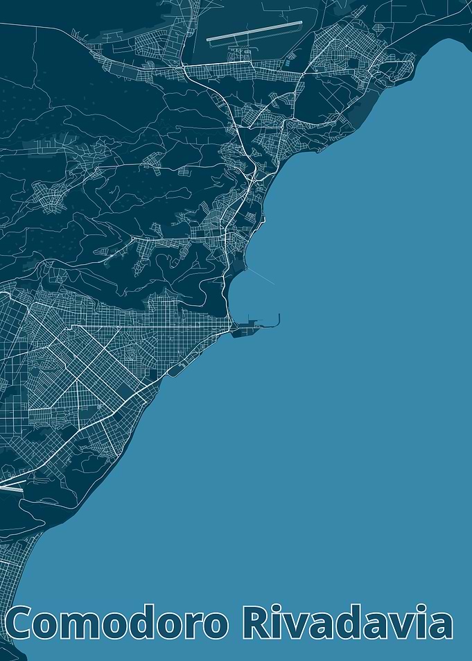 Comodoro Rivadavia Map
