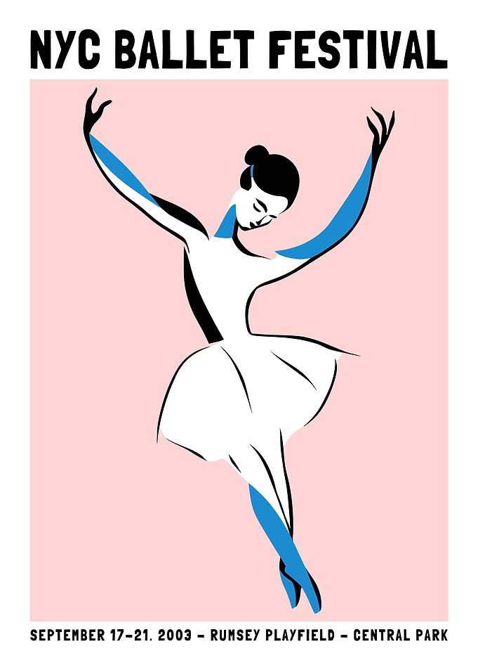 NYC Ballet Festival Poster