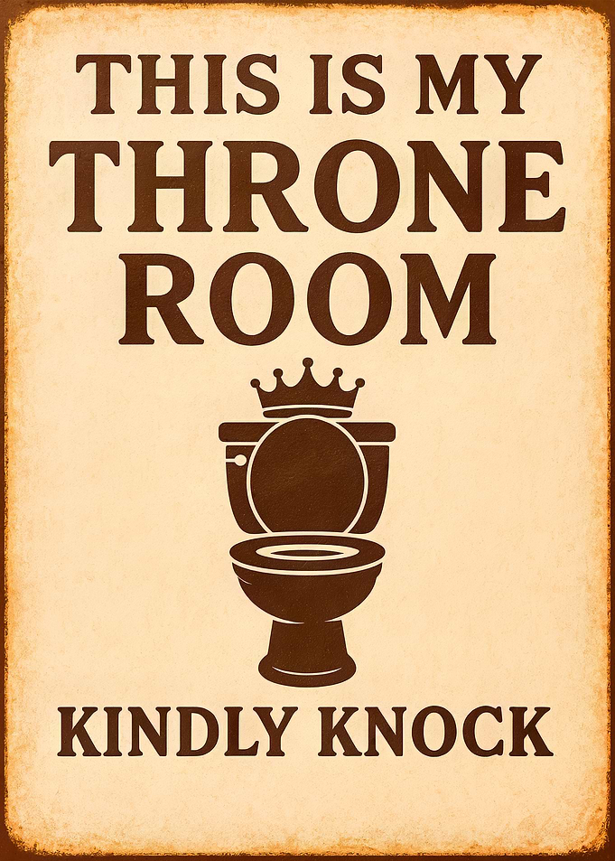 Throne Room Sign