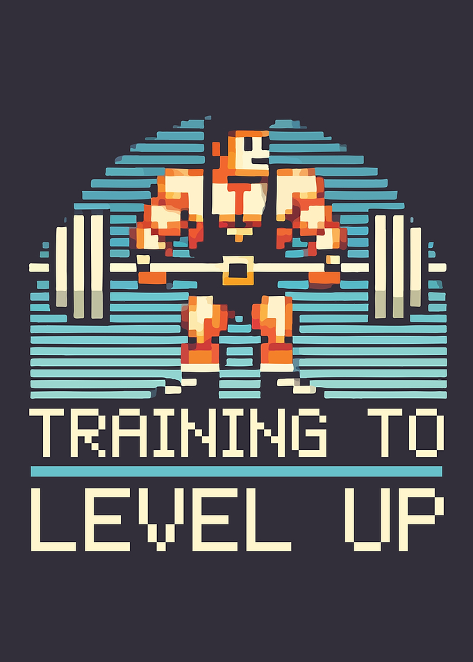 Level Up - Workout Gamer Gaming Gym Bro