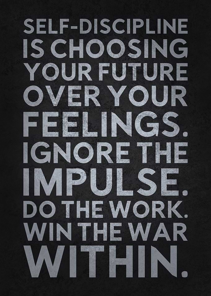 Self-Discipline Quote