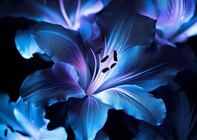 Blue Flower ai