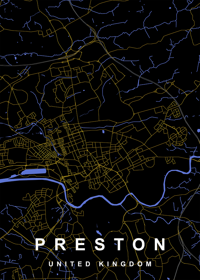 Preston City Map