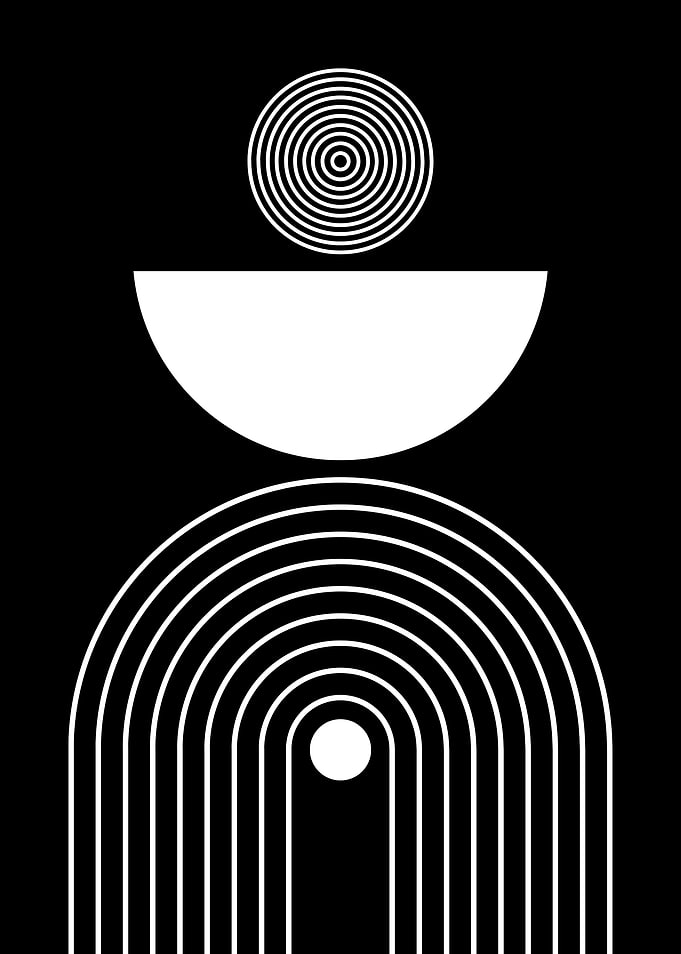 Abstract Geometric Art