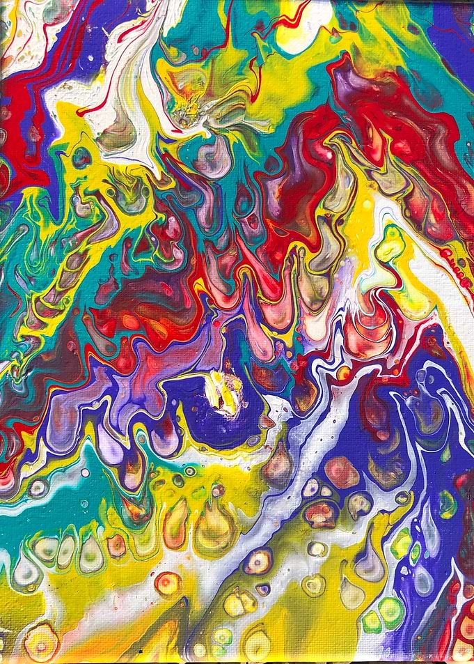 Abstract Fluid Art