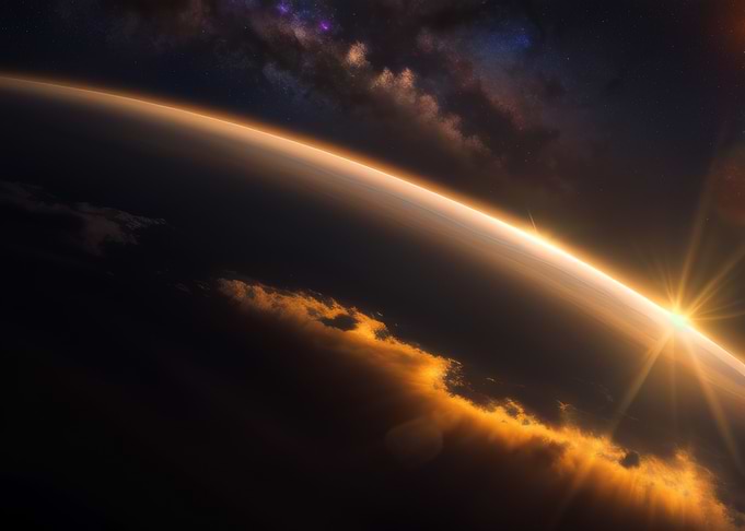 Sunrise from Space