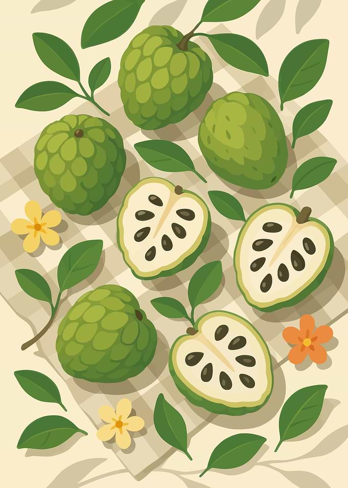 Cherimoya – A Stylized Tablescape