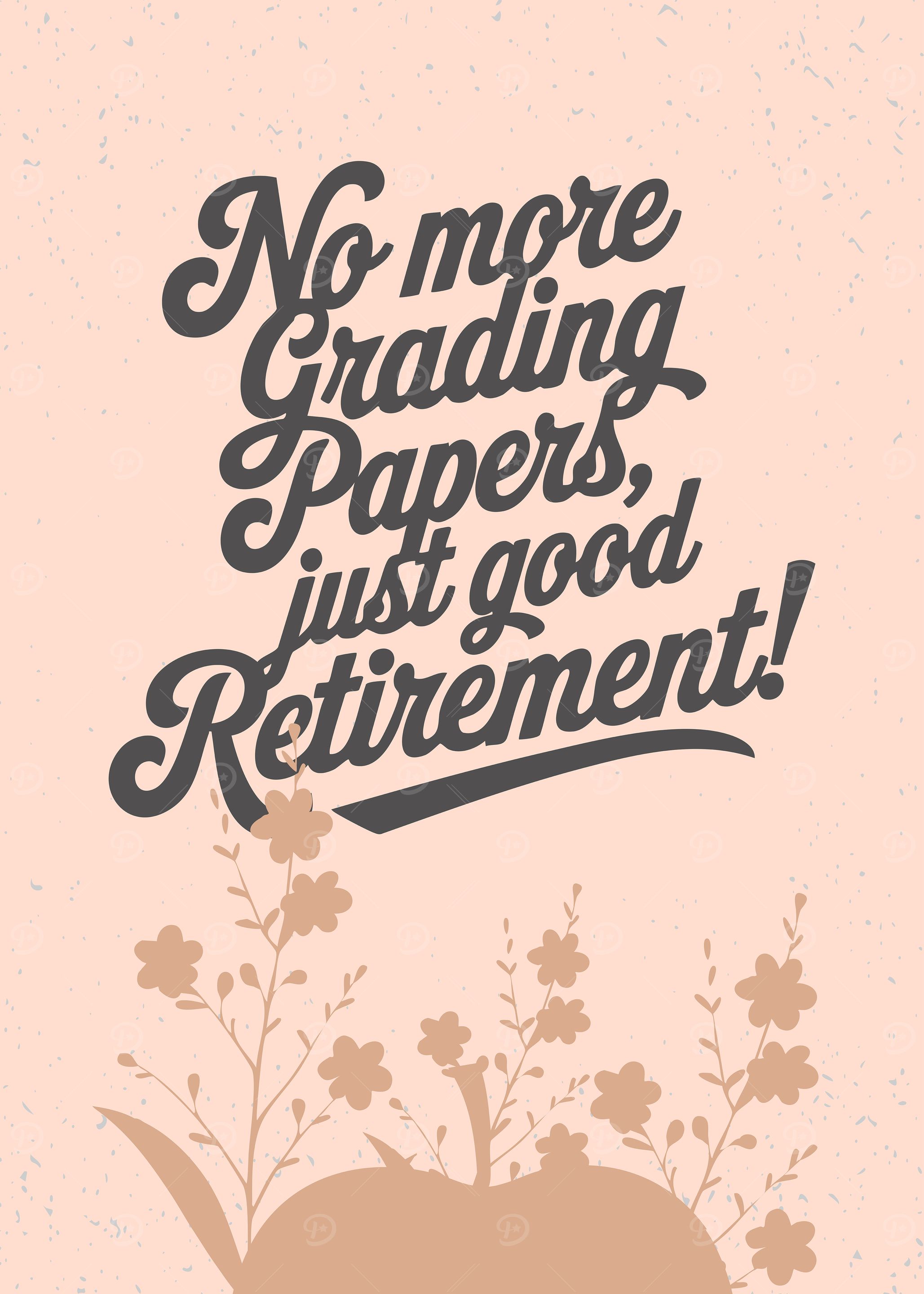 Retiring From Grading