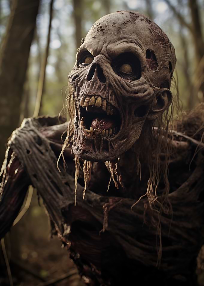 Zombie in Forest