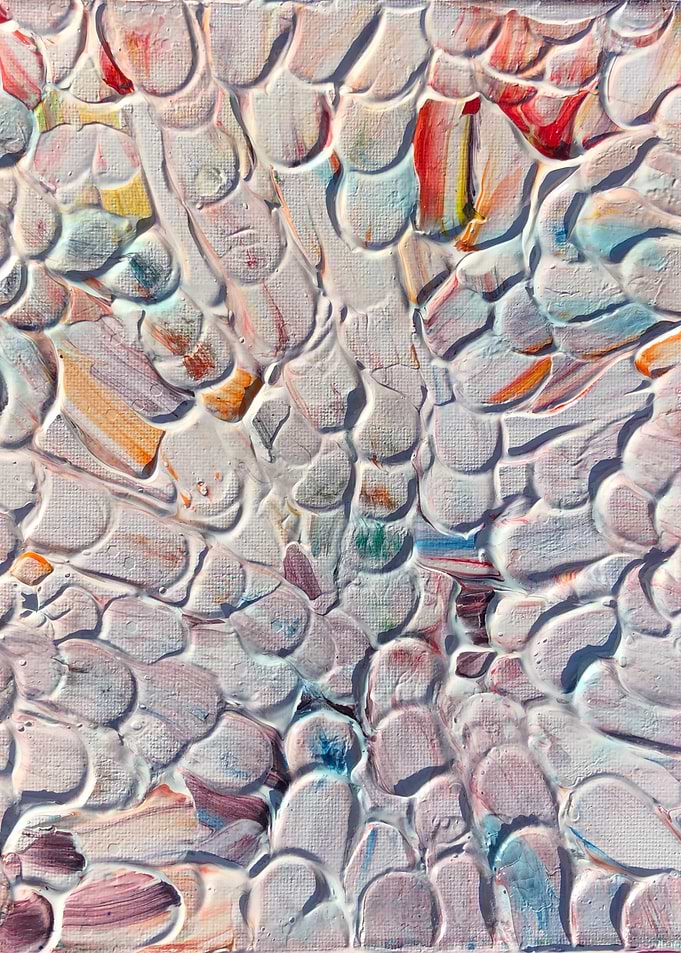 Abstract Textured Painting