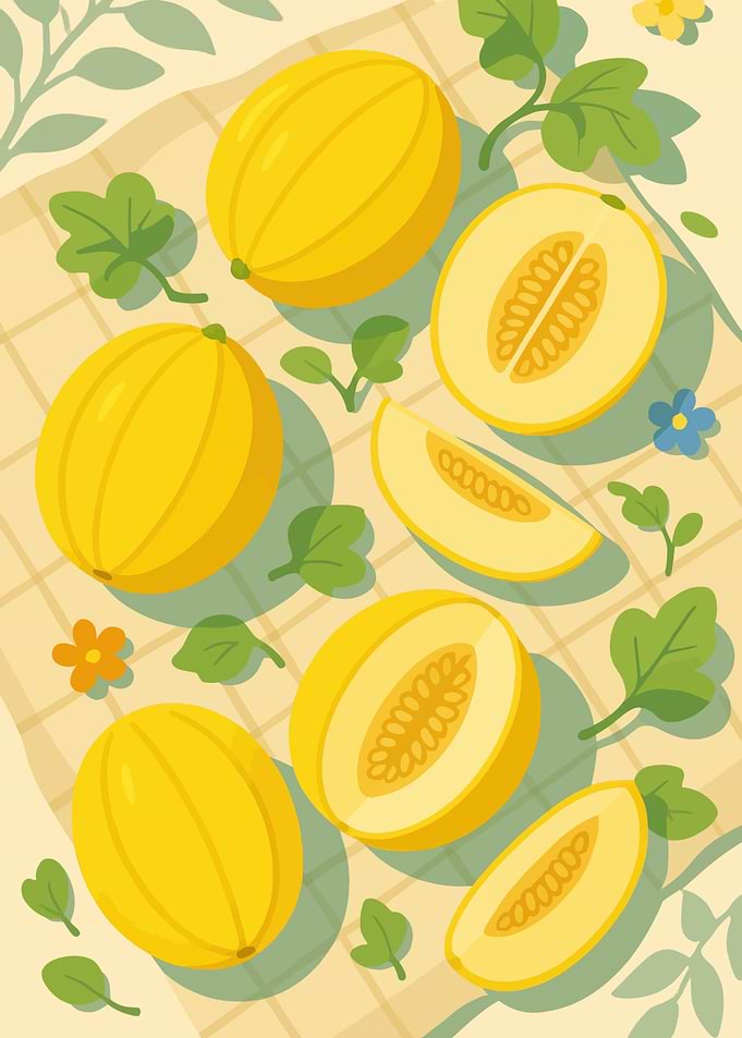 Canary Melon – A Stylized Tablescape
