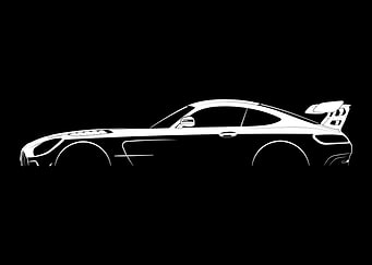 GT Black Series (C190) Silhouette