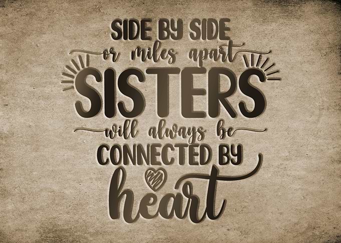 Sisters Connected by Heart