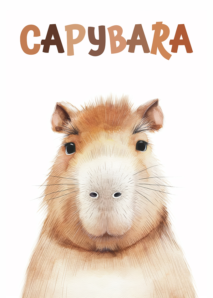 Capybara Animal Nursery