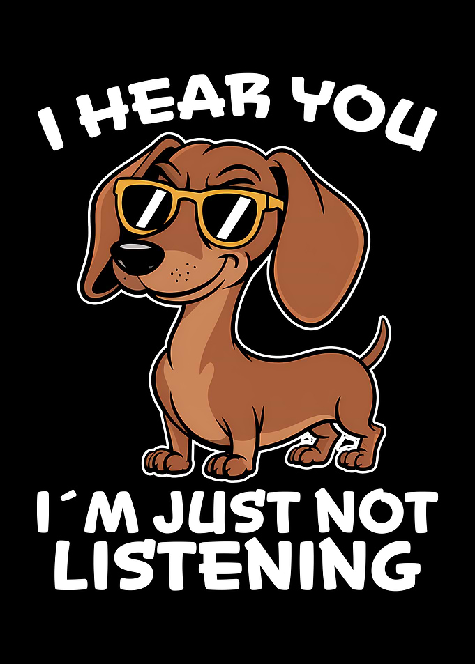 Dachshund Sunglasses Saying