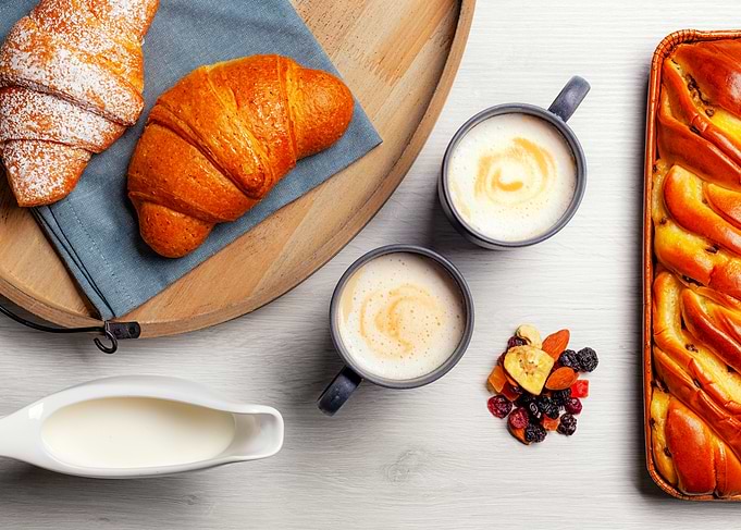 Coffee and Pastries Breakfast