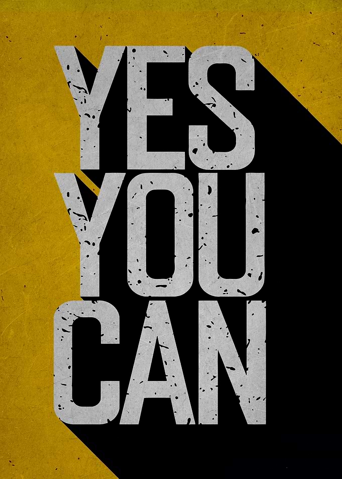 Yes You Can Poster
