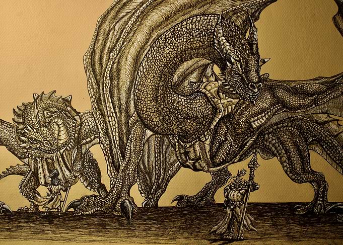 Dragon Family Portrait
