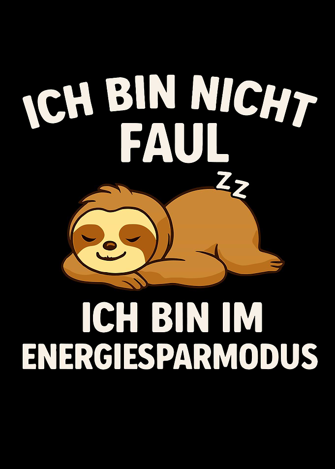 Sloth Energy Saving Mode