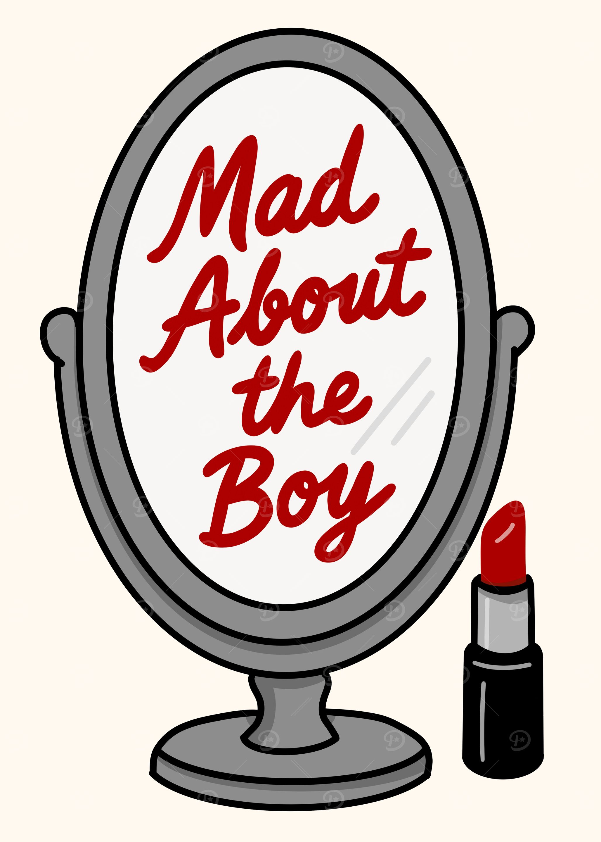 Mad About the Boy Mirror - Sunset Boulevard