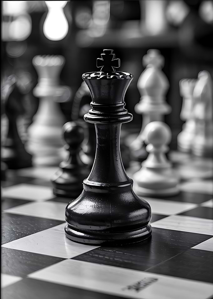Black Chess King