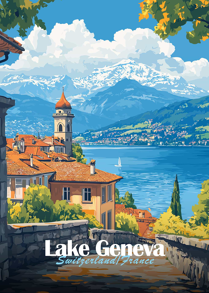 Lake Geneva Landscape