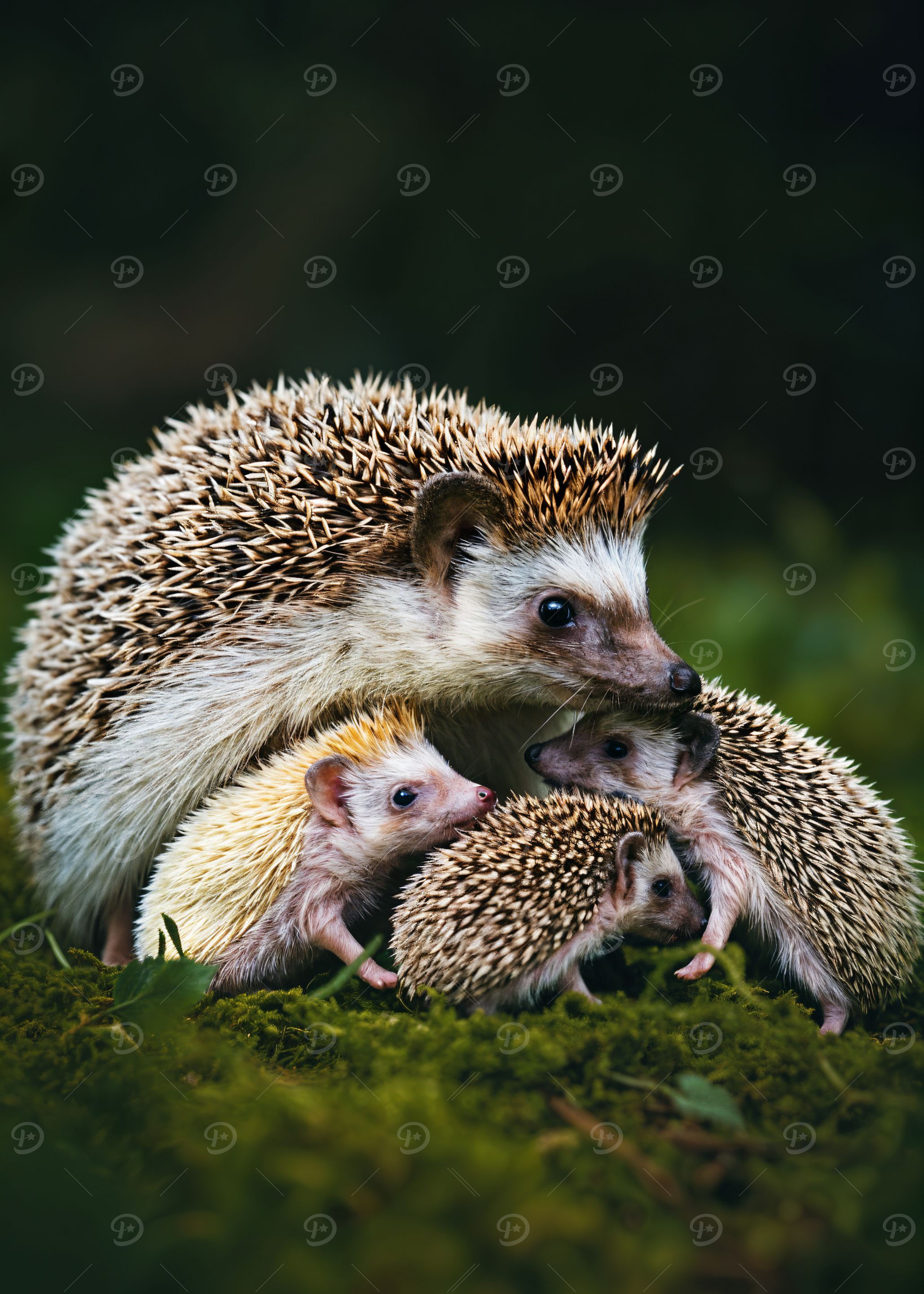 Hedgehog Family